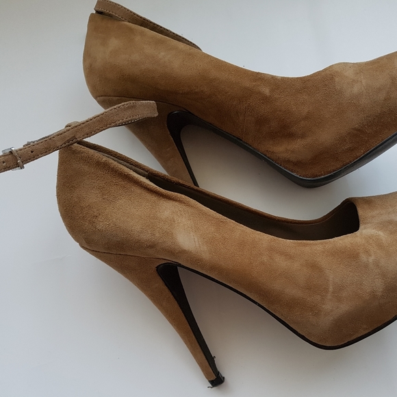 ALDO SUEDE ankle strap pumps - Picture 3 of 5